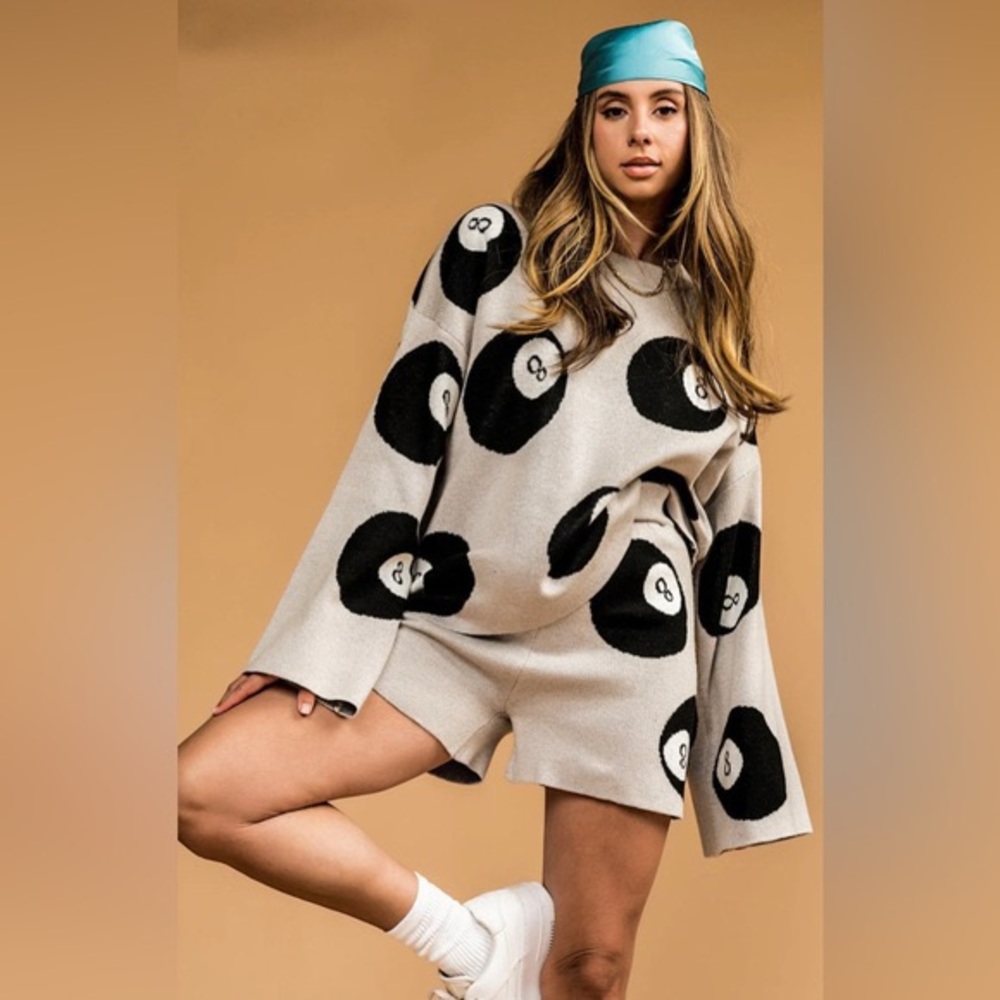 LALA 8 ball shorts